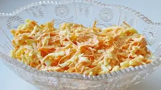 Салат Рыжик с морковью и сыром рецепт