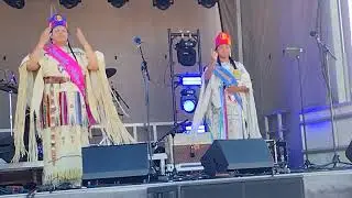 The Lord's Prayer signed by the Comanche nation Princesses