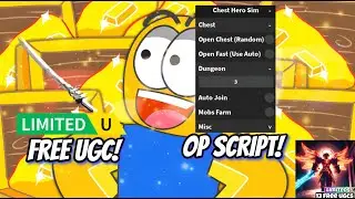 [UGC LIMITED] Roblox Chest Hero Simulator Script - Best Auto Farm