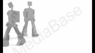 animated robot.flv