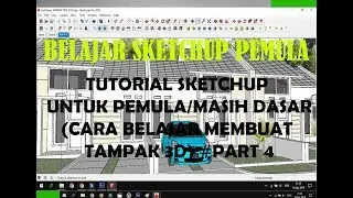 BEGINNER SKETCHUP TUTORIAL (HOW TO IMPORT THE AUTOCAD TO SKETCHUP) 