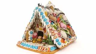 Gingerbread House 3dscan