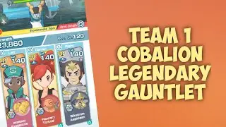Legendary Gauntlet Cobalion Team 1 | POKEMON MASTERS EX