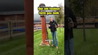The gas pump on our farm!