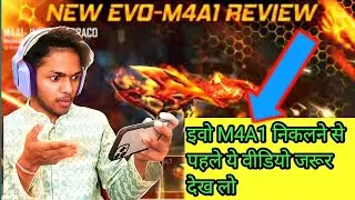 New Evo M4A1 🔥Infernal Draco Max Level 7 Skin - Garena Free Fire free fire new evo m4a1 full review