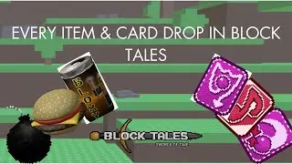 Every Enemy Item & Card drop | Block Tales