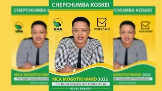 How to design an election poster (UDA Poster) in Photoshop