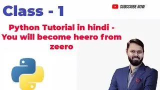Python Tutorial For Beginners to expert In Hindi.