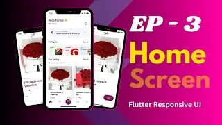 Flutter Flowers Delivery App UI - Part 3 | Provider State Management | Speed Code