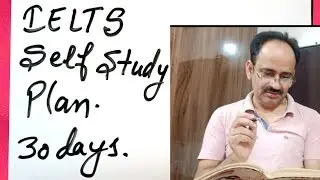 Ielts self study plan of 30 days