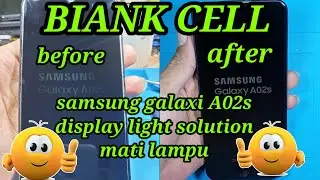 Samsung galaxy A02s light solution (mati lampu)