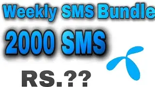 Telenor weekly sms package | Telenor sms bundle | 2021