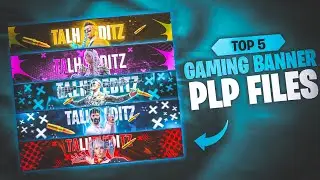 Top 5 Gaming Banner Plp File | Download Banner Plp File PUBG/BGMI | Banner Templates Plp 2023