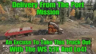 SnowRunner Delivery From The Port Mission With The WS 57X And Lo4f