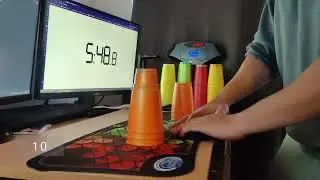 Sport Stacking: How many Sixes can I get in 10 minutes?