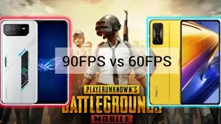 ROG Phone 6 vs POCO F4 GT PUBG MOBILE