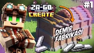 Kendi Mod Paketimi Yaptım! | Create: Steamforged #1