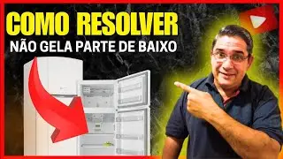 Geladeira Consul CRM45 Não Gela Embaixo