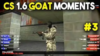 The Greatest CS 1.6 PRO Moments of All Time - 3/5