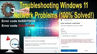 How to Fix Network Error 0x80070035 | ALL Network Error 100% solve | Windows 11