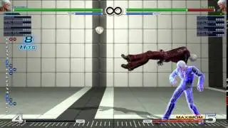 [KOFXIV] K' - Light MAX confirm