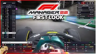 F1 Manager 2022 FIRST LOOK Career Mode Part 1 Full Game - Managing Vettel