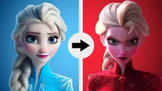 If Frozen Characters Turned EVIL!