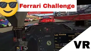 Ferrari Challenge | Surprisingly Clean Race | iRacing VR