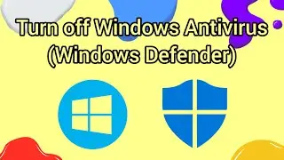 Disable or enable Windows Defender | Turn off Windows Defender | Disable or enable Windows Antivirus