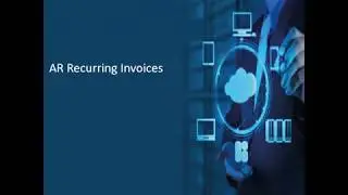 How to create AR Recurring Invoices