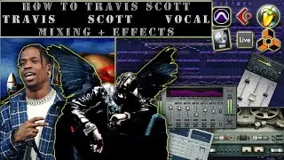 Mixing Melodic Rap Vocals With Waves Plugins | Travis Scott Vocal Mixing (Travis Scott Vocal Preset)