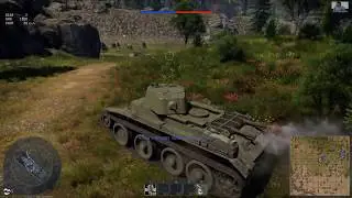 Интересный танковый бой в игре WarThunder