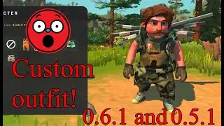 How to edit your outfit in Scrap Mchanic (WORKING)
