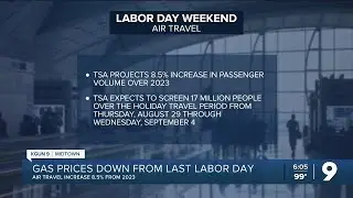 Gas up, fly high: Labor Day Weekend projected to see record travel numbers