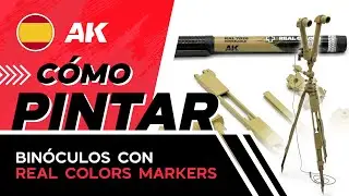 CÓMO PINTAR BINOCULARES | REAL COLORS MARKERS | RUBÉN GONZÁLEZ