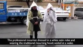 Professional mourners in Taiwan