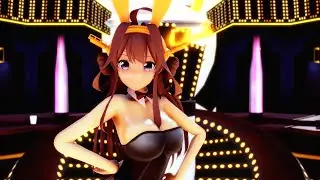 【MMD艦これ 4K】 金剛バニー  で「T-ARA - bunny style」