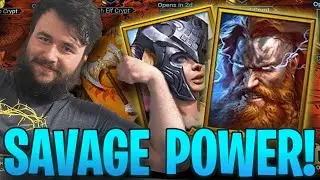 UNSTOPPABLE TEAM! Barbarians CRUSH Faction Wars HARD Mode | Raid Shadow Legends