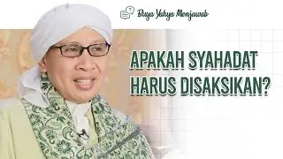 Mualaf atau murtad yang bersyahadat sendiri apakah bisa? | Buya Yahya Menjawab