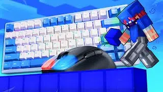 High FPS PvP & Pro Bridging – BedWars ASMR | Keyboard & Mouse