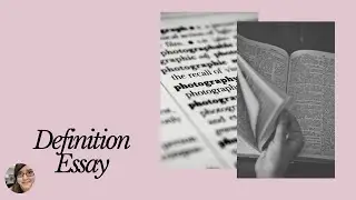 Definition Essay