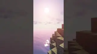 Best Minecraft Water Shader (Realistic RTX 4090) #shorts #minecraft