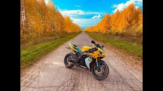 Покатушки на Yamaha Yzf-R1, снято на Maxto M3 S