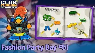 Fashion Party Walkthrough Day #5! (Club Penguin Rewritten)