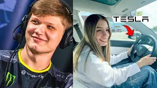 СИМПЛ ПОДАРИЛ БАРБИ ТЕСЛУ?