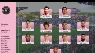 Lionel Messi Debut And First Goal For Inter Miami Cf Vs Philadelphia