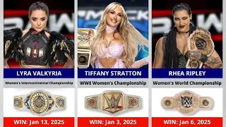 Every WWE Current Champion in 2025