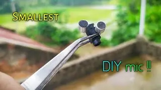 How to make microphone for computer | DIY simple stereo mic for PC