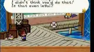 Paper Mario fight: Jr Troopa #4