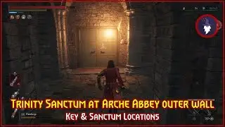LIES OF P - TRINITY SANCTUM AT ARCHE ABBEY OUTER WALL - MEETING ARLECCHINO | KEY & SANCTUM LOCATION